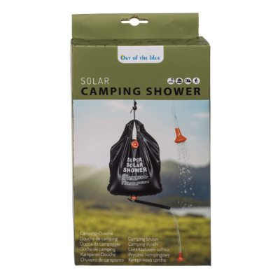 Douche de camping solar,