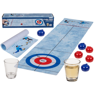 Drinking Game, Tabletop Curling,