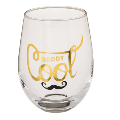 Drinking glass, Super Mom & Daddy Cool,