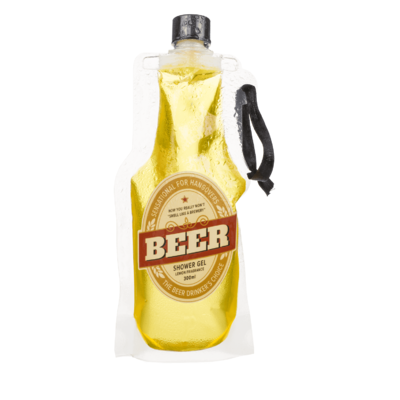 Duschgel, Bier, ca. 300 ml im PET-Beutel mit