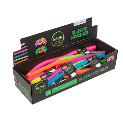 Elastic Noodles, Glow in the Dark, ca. 29 cm,