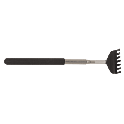 Extendable metal back scratcher,