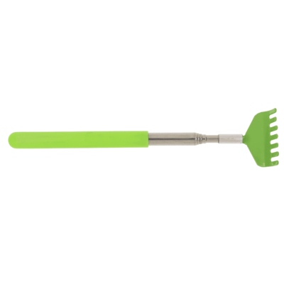 Extendable metal back scratcher,