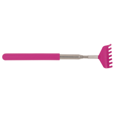 Extendable metal back scratcher,