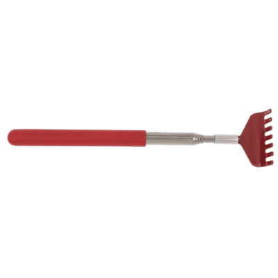 Extendable metal back scratcher,