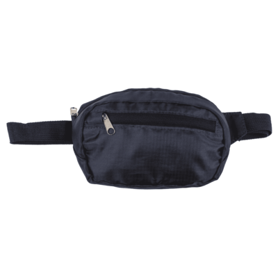 Faltbare Bauchtasche, mit Front- & Nebenfach,