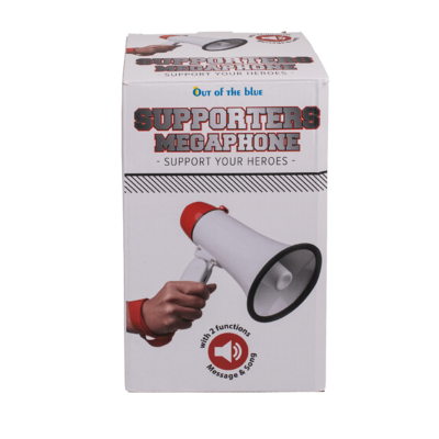 Fan Megaphone with 2 functions (language & song),