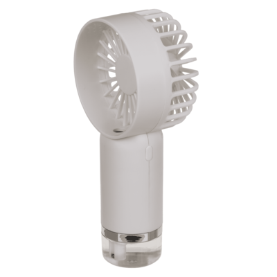 Fan with humidifier, 16.5 x 7.5 x 5 cm,