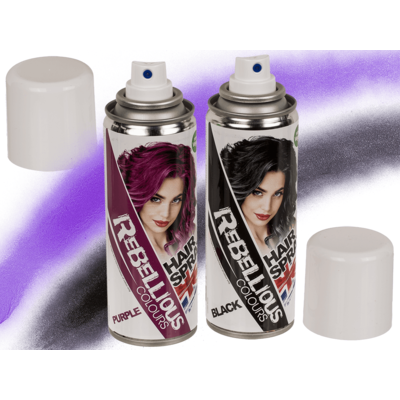 Farbiges Haarspray, ca. 125 ml