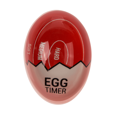 Farbwechselnder Kurzzeittimer, Egg, ca. 6 x 4 cm,