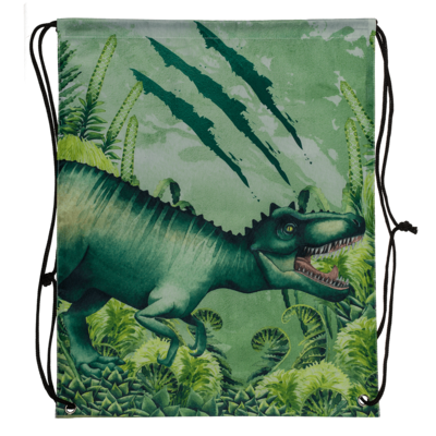 Fashion-Beutel, Dinosaurier, 43 x 34 cm,