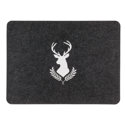 Felt placemat, reindeer, ca. 44 x 32 x 0,02 cm,