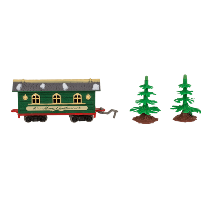 Ferrocarril de Navidad, funciona con pilas 2 x AA