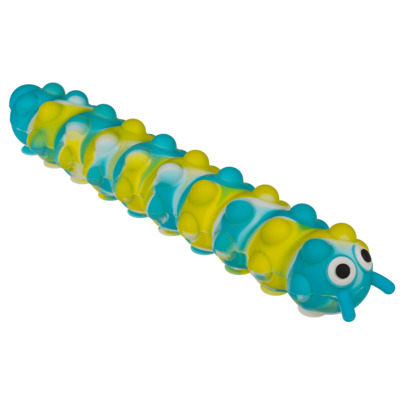 Fidget Pop N' Stick Toy, Caterpillar,
