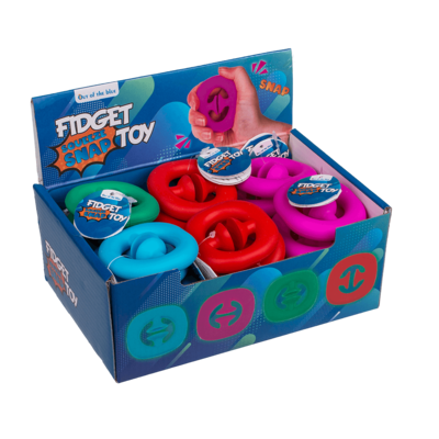 Fidget Snap Squeeze, in silicone,