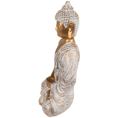 Figura decorativa, Buda, aprox. 21 x 13 x 34 cm,
