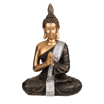 Figura en poliresina, Buda,
