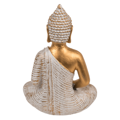Figure décorative, Bouddha, env. 11 x 9 x 16,5 cm,
