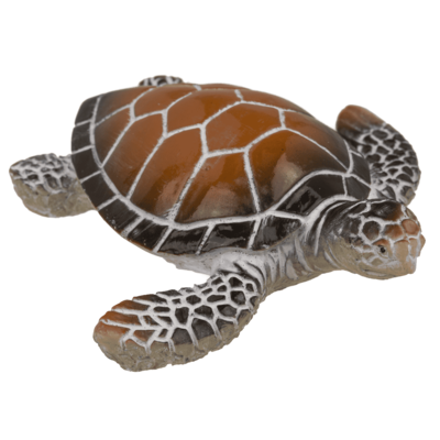 Figurine de décoration en polyrésine, tortue