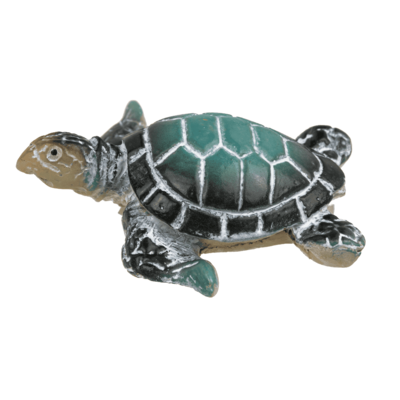 Figurine de décoration en polyrésine, tortue