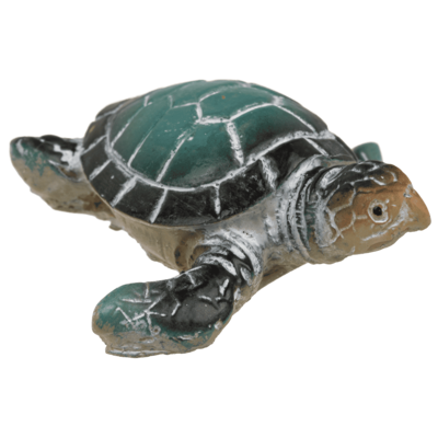 Figurine de décoration en polyrésine, tortue