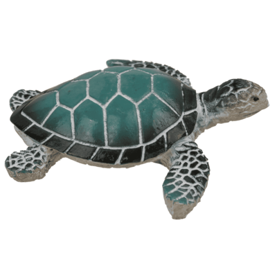 Figurine de décoration en polyrésine, tortue