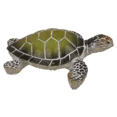Figurine de décoration en polyrésine, tortue