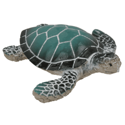 Figurine de décoration en polyrésine, tortue