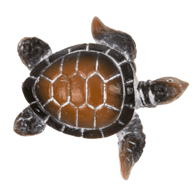 Figurine de décoration en polyrésine, tortue