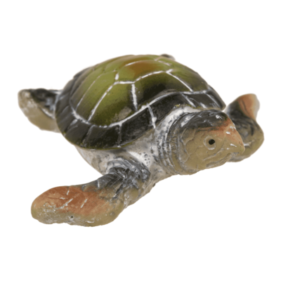 Figurine de décoration en polyrésine, tortue
