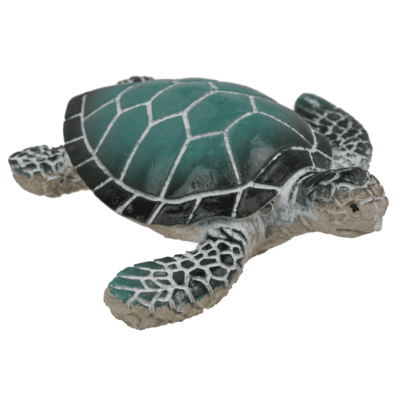 Figurita decorativa de poliresina, tortuga