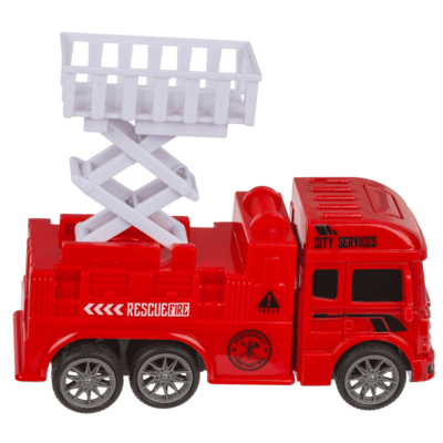 Fire Engines, with friction movement & moveable