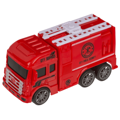 Fire Engines, with friction movement & moveable