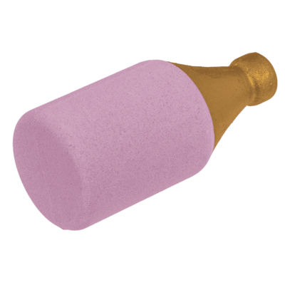 Fizzy bath bomb, Prosecco,