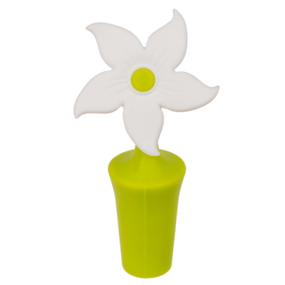 Flaschenverschluss, Blume, ca. 12 x 5cm,