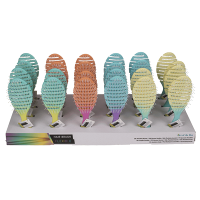 Flexible Haarbürste, Candy Colours,