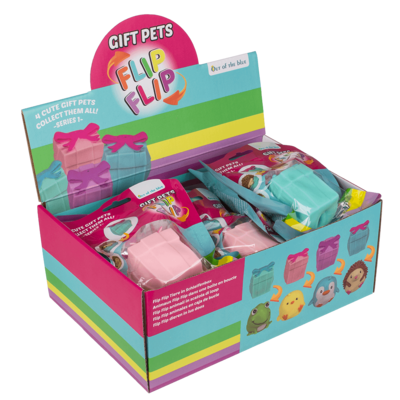 Flip Flip Pets Gift Series, 4 ass., TPR Material,