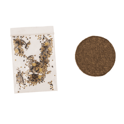 Flower seeds, Meadow, with soil pad,