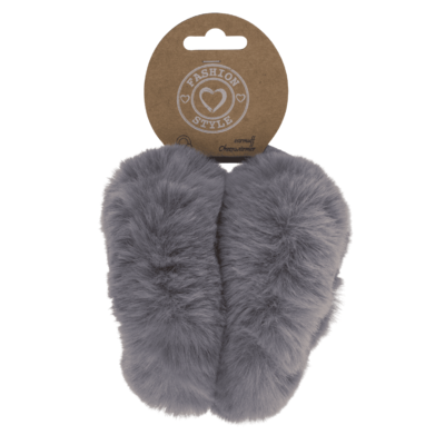 Foldable ear muffs, Fluffy,