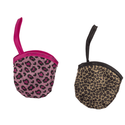 Foldable pocket fan, Leopard,