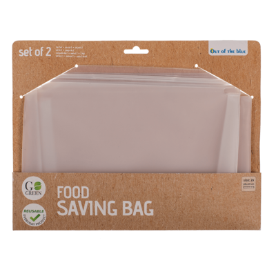 Food saving bag reuseable,