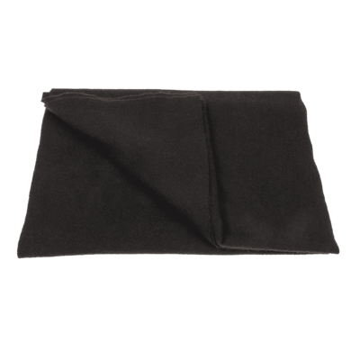 Foulard uni, noir