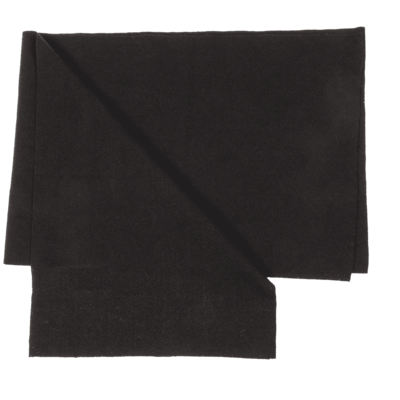 Foulard uni, noir