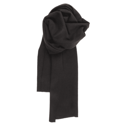 Foulard uni, noir