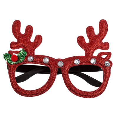 Fun glasses, Christmas,