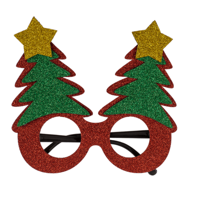 Fun glasses, Christmas,