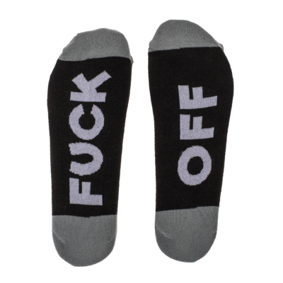 Funny Socks with Text, one size,