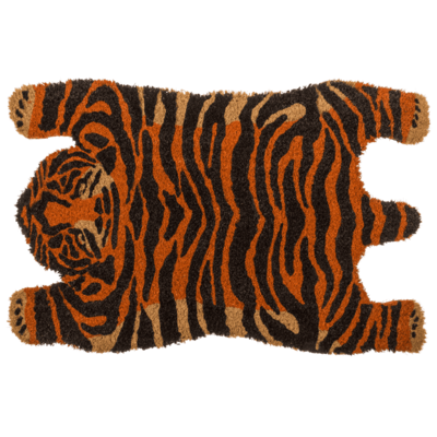 Fußmatte in Tierform, Tiger, 60 x 40 cm,