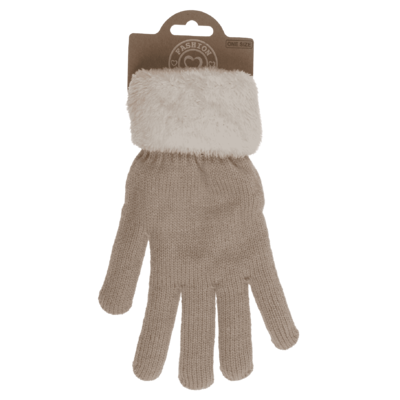 Gants douillets, couleur unie