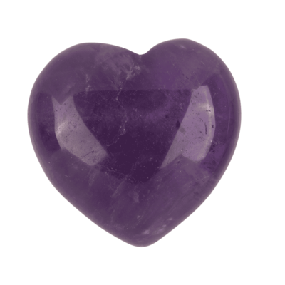 Gem stone, heart, 2,5 cm,